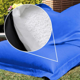 Icon Giant Indoor Outdoor Bean Bag Floor Cushion Blue - thumbnail 4