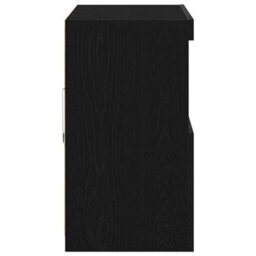 Walplus Sideboard Black 81 X 37 X 67 Cm Engineered Wood - thumbnail 7