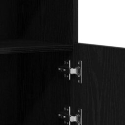 Walplus Sideboard Black 81 X 37 X 67 Cm Engineered Wood - thumbnail 9