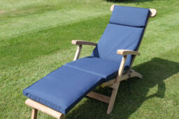Garden Market Place Garden Furniture Cushion- Cushion For Garden Steamer Chair In Lime Green - thumbnail 2