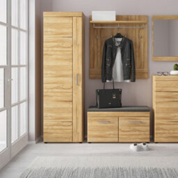 Furniture To Go Cortina Tall Cupboard (Lh) In Grandson Oak - thumbnail 4