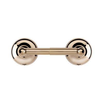 Croydex Grosvenor Flexi-Fix Gold Spindle Toilet Roll Holder - image 1