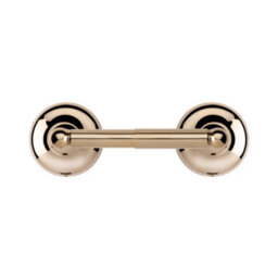 Croydex Grosvenor Flexi-Fix Gold Spindle Toilet Roll Holder - thumbnail 1