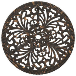 Berkfield Garden Bistro Set 3 Pcs Bronze Aluminium - thumbnail 8