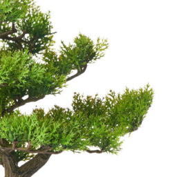 Beliani Artificial Plant Pine 37 Cm Green - thumbnail 5
