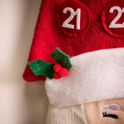 Dibor Jolly Santa Handing Christmas Advent Calendar For Kids - thumbnail 5