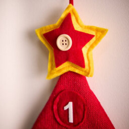 Dibor Jolly Santa Handing Christmas Advent Calendar For Kids - thumbnail 6