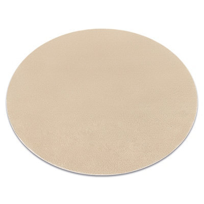 RugsX Modern Washing Carpet Lindo Circle Beige, Anti-Slip, Shaggy  Circle 100 Cm - image 1