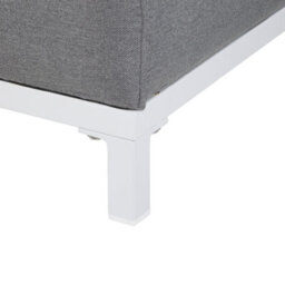 Beliani Garden Sofa 2 Seater Rovigo Grey - thumbnail 7