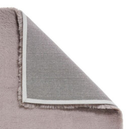 Grey Shaggy Plain Modern Machine Made Polyester Easy To Clean Rug For Living Room And Bedroom-60Cm X 120Cm - thumbnail 2