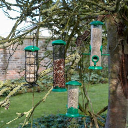 Gardman Flip Top Fat Snax Bird Feeder Green For Suet Fat Balls And High Energy Wild Garden Birds - thumbnail 2