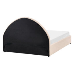 Beliani Ottoman Bed Chadenet Boucle Light Beige 140 X 200 Cm (Eu Double) - thumbnail 8