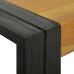 Berkfield Bathroom Cabinet 90X45X35 Cm Solid Wood Teak - thumbnail 5
