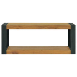 Berkfield Bathroom Cabinet 90X45X35 Cm Solid Wood Teak - thumbnail 2