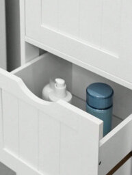 Vasagle Bathroom Storage Cabinet With 3 Drawers For Living Room, Dining Room And Kitchen, 30 X 32 X 81 Cm - thumbnail 5