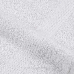 Berkfield 6 Piece Towel Set White 360 Gsm 100% Cotton - thumbnail 7