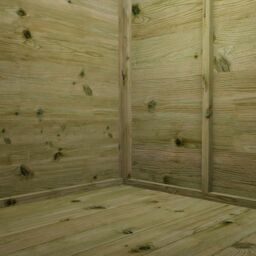 Mercia 7X5 Ft Apex Wooden Summer House With Double Door & 2 Windows - thumbnail 7