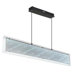 Luminosa Lighting Luminosa Mirrora Bar Pendant Ceiling Light Matt Black, Glass Mirror Led 2700/6500K - thumbnail 7