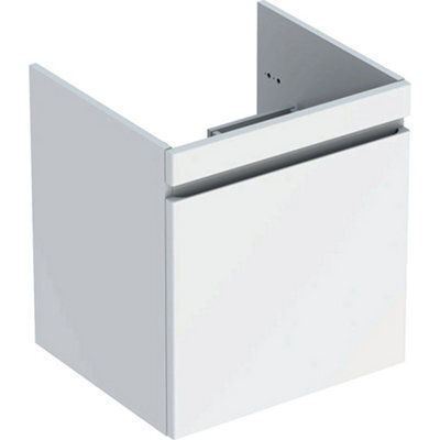 Geberit Renova Drawer Washbasin Vanity Unit Gloss White (Unit Only) 869555000 - image 1
