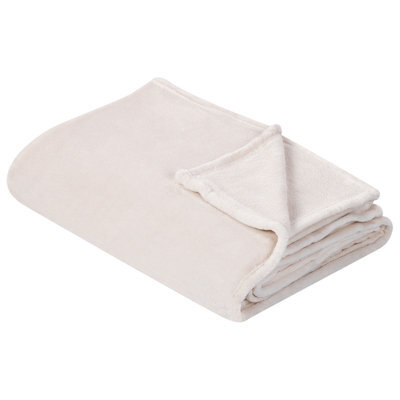 Beliani Blanket Bayburt 150 X 200 Cm Off-White - image 1