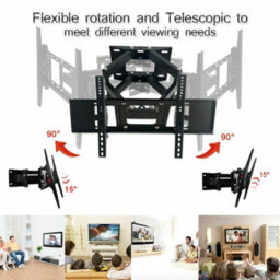 Tv Wall Bracket Mount Tilt Swivel Samsung Lg Toshiba - thumbnail 4