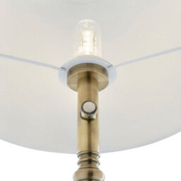 Pagazzi Lighting Pagazzi Lustre Antique Brass Led Rechargeable Floor Lamp - thumbnail 4