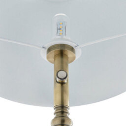 Pagazzi Lighting Pagazzi Lustre Antique Brass Led Rechargeable Floor Lamp - thumbnail 5