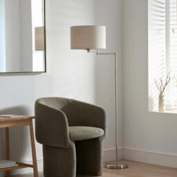 Pagazzi Lighting Pagazzi Marston Satin Nickel Floor Lamp - thumbnail 2