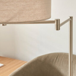 Pagazzi Lighting Pagazzi Marston Satin Nickel Floor Lamp - thumbnail 3