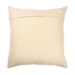 Natural & White Embroidered Geometric Flowers Indoor Cushion (L)45Cm (W)45Cm - thumbnail 2