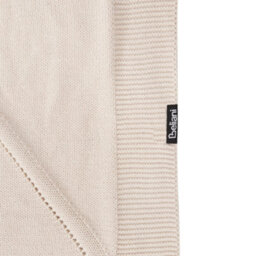 Beliani Blanket Gaidar Cotton 130 X 170 Cm Beige - thumbnail 6
