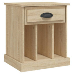 Berkfield Bedside Cabinets 2 Pcs Sonoma Oak 43X36X50 Cm - thumbnail 6