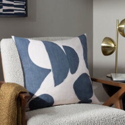 HÖEM Hoem Meta Abstract 100% Cotton Polyester Filled Cushion - thumbnail 5
