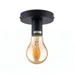 Vintage Ceiling Semi Flush Mount Light Fitting Easy Fit E27 Metal Ceiling Fitting For Living Room Kid Room Lounge Decorative