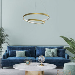 Milagro Pendant Lamp Lucero Gold 48W Led - thumbnail 3