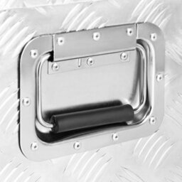 Vidaxl Storage Box Silver 70X31X27 Cm Aluminium - thumbnail 7