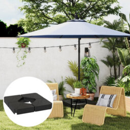 Outsunny Umbrella Weights For Offset Parasols, 64Kg Sand/55Kg Water Filled - thumbnail 8