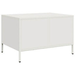 Berkfield Tv Cabinet White 68X50X43.5 Cm Cold-Rolled Steel - thumbnail 8