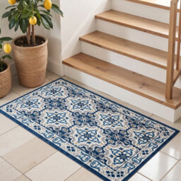Moonlight Bedding Living Room Runner Rugs Washable Area Rugs Non-Slip Low Pile Printed Rugs (Luna, 40X60Cm) - thumbnail 4