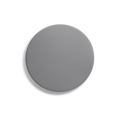 Luminosa Lighting Luminosa Tou Grey Round Flush Wall Lamp 45Cm 2700K - image 1