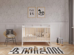 Love For Sleep Tokyo Cot Bed 120X60Cm With Microfiber Mattress - thumbnail 2