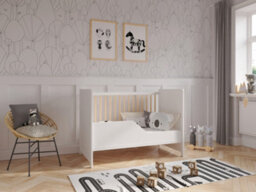 Love For Sleep Tokyo Cot Bed 120X60Cm With Microfiber Mattress - thumbnail 3