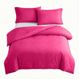 Ameha Duvet 13.5 Tog With Pink Duvet Cover & Matching Pillowcases, Breathable, Bedding Set, King 230X220Cm - thumbnail 5
