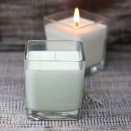 White Label Soy Wax Jar Candle Bamboo - thumbnail 2
