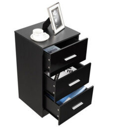 Gainoom 3-Drawer Chest Storage Cabinet Dresser Freestanding Night Stand Organizer - thumbnail 8