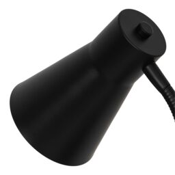 GoodHome Hetange Retro Matt Black Table Lamp - thumbnail 5