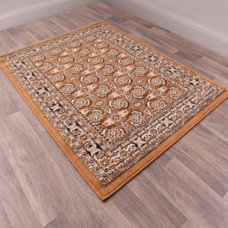Traditional Poly Esta Gold Rug By Rug Style-120Cm (Circle) - thumbnail 2