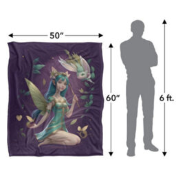 Jq Licensing James Piazza Silky Fairy Supersoft Blanket Multicoloured (One Size) - thumbnail 5