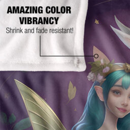 Jq Licensing James Piazza Silky Fairy Supersoft Blanket Multicoloured (One Size) - thumbnail 4