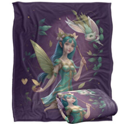 Jq Licensing James Piazza Silky Fairy Supersoft Blanket Multicoloured (One Size) - thumbnail 2